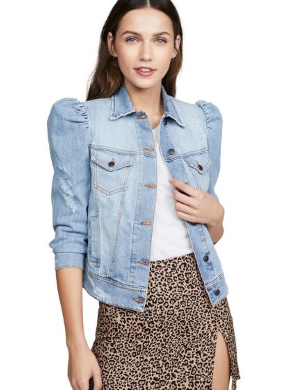 Retroféte Blue Ada Denim Jacket - Size M - Like New